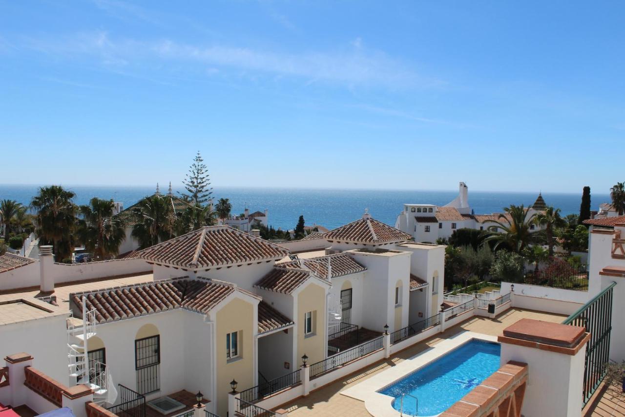 Burriana Beach, Pool, Big Terrace, Superb Seaviews نيرخا المظهر الخارجي الصورة