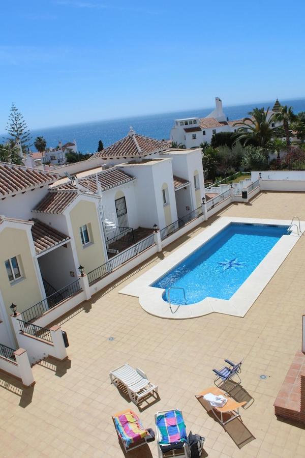 Burriana Beach, Pool, Big Terrace, Superb Seaviews نيرخا المظهر الخارجي الصورة
